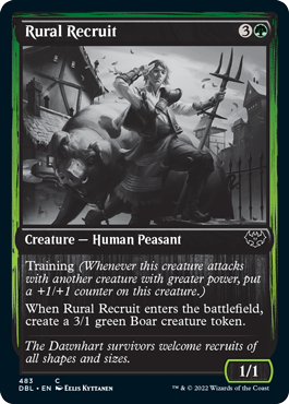 Recluta rural [Innistrad: doble función] 