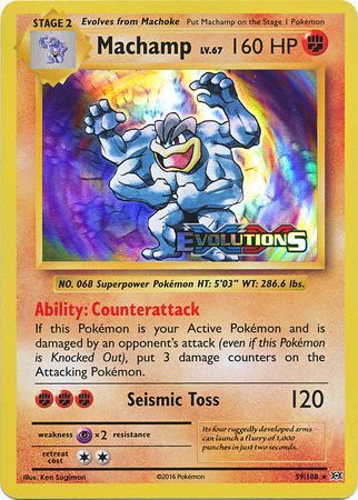 Machamp (59/108) (Prelanzamiento de XY Evolutions) [XY: Black Star Promos] 