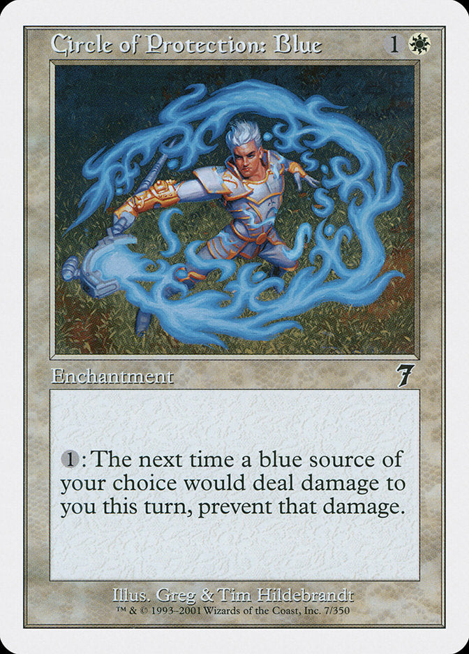 Círculo de Protección: Azul [Séptima Edición] 