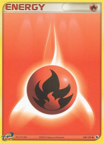 Energía de fuego (108/109) [EX: Rubí y Zafiro] 