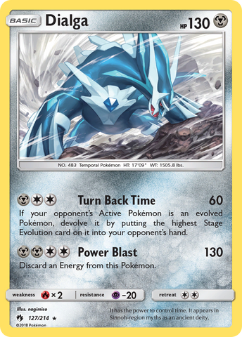Dialga (127/214) [Sol y Luna: Trueno perdido] 