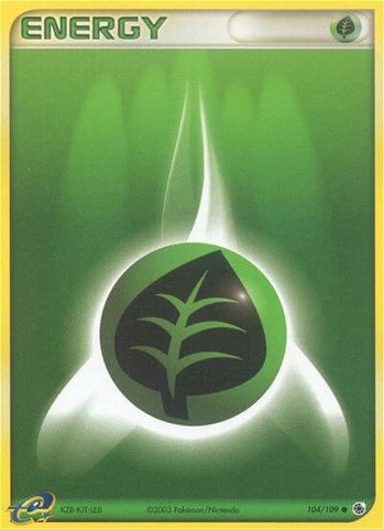 Energía de hierba (104/109) [EX: Rubí y Zafiro] 