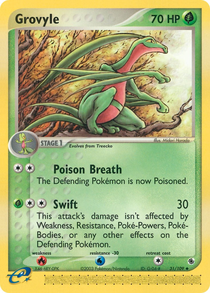 Grovyle (31/109) [EX: Rubí y Zafiro] 