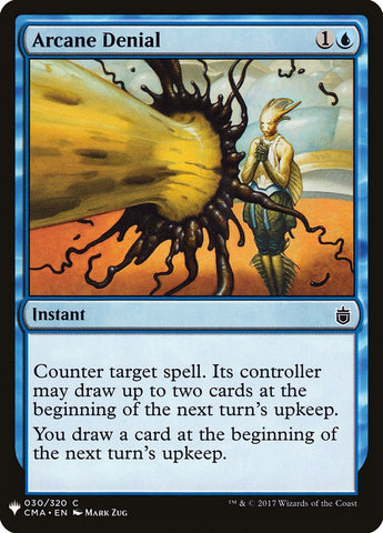 Negación arcana [potenciador misterioso] 