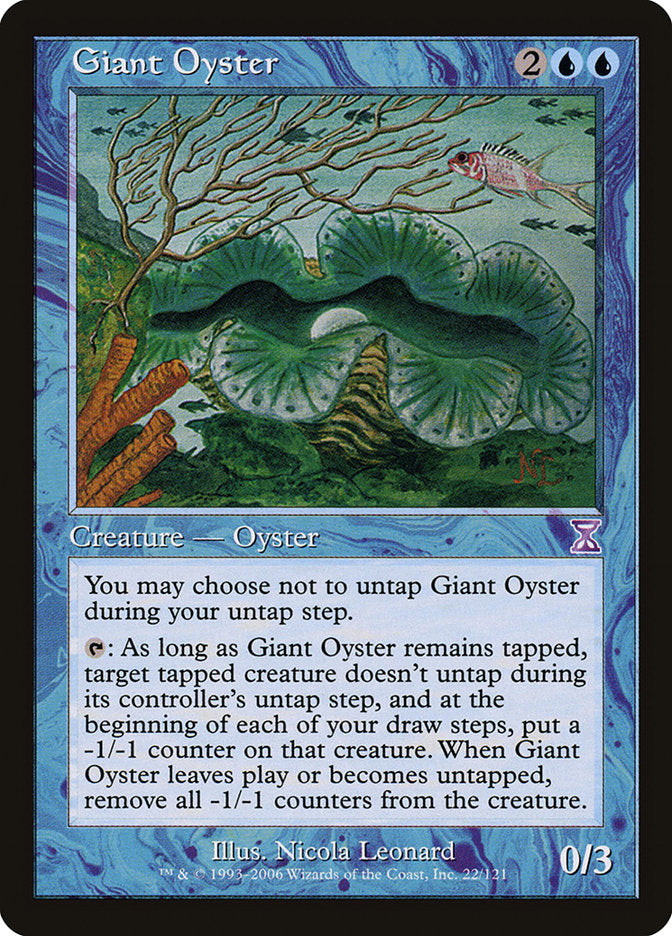 Ostra gigante [Espiral de tiempo en diferido] 