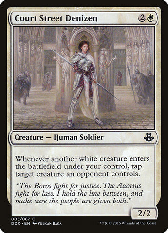 Habitante de Court Street [Mazos de duelo: Elspeth contra Kiora] 