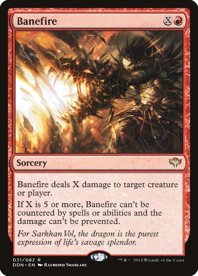 Banefire [Mazos de duelo: velocidad versus astucia] 