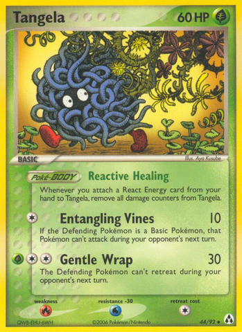 Tangela (44/92) [EX: Creador de leyendas] 