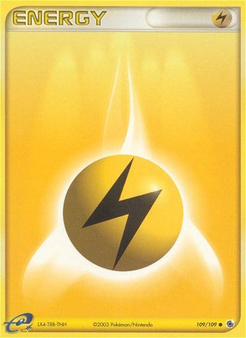 Energía del rayo (109/109) [EX: Rubí y Zafiro] 