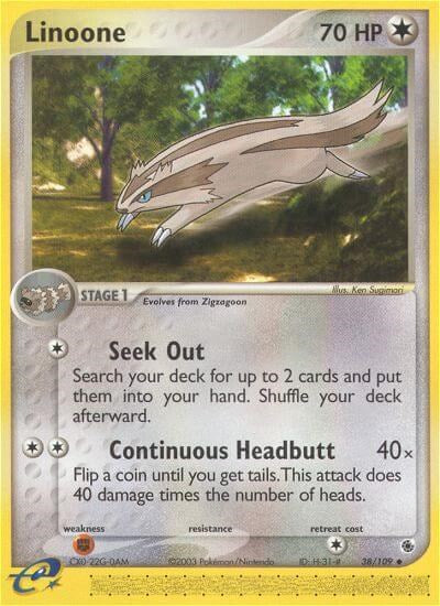 Linoone (38/109) [EX: Rubí y Zafiro] 