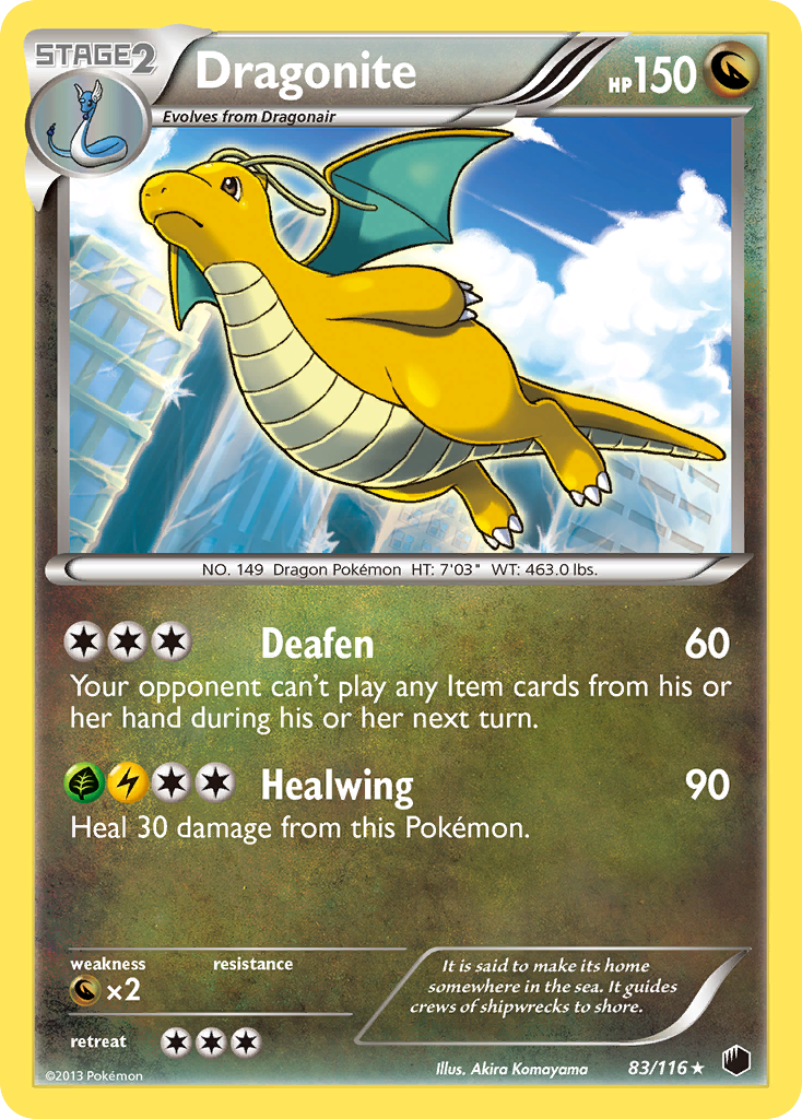 Dragonite (83/116) [Blanco y negro: Plasma Freeze] 