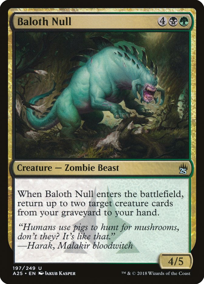 Baloth nulo [Maestros 25] 