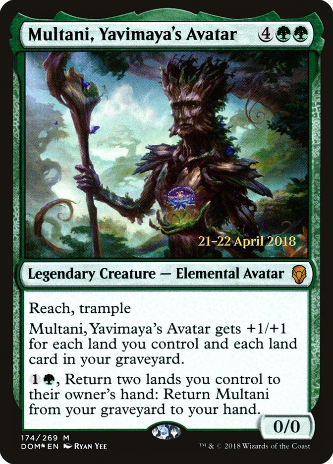 Multani, el avatar de Yavimaya [Promociones de presentación de Dominaria] 