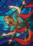 Tarjeta de arte resucitado Ertai 2 (firma estampada en oro) [Serie de arte Dominaria United] 
