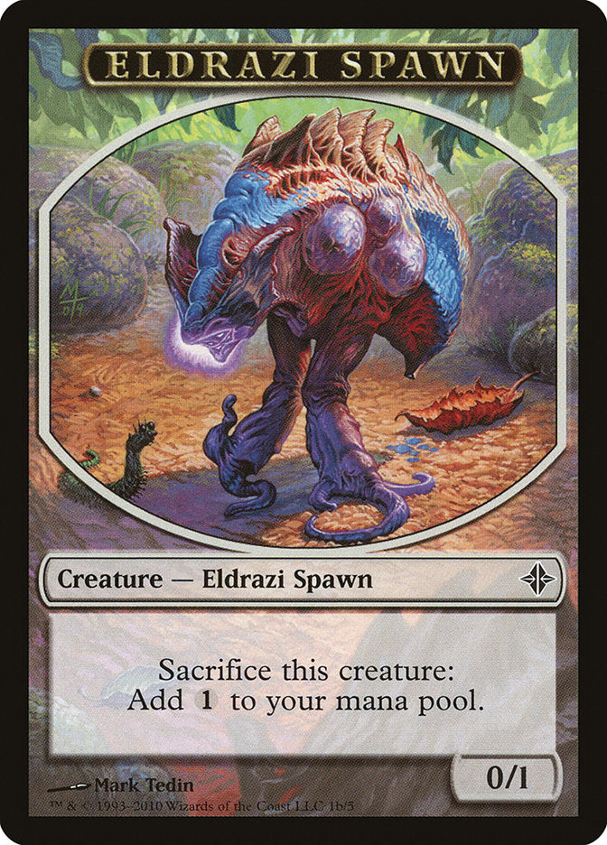 Ficha de aparición de Eldrazi (1b/5) [El ascenso de las fichas Eldrazi] 