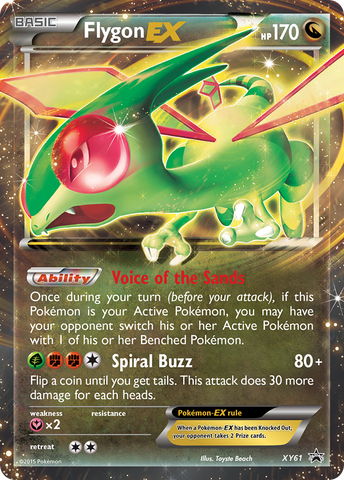 Flygon EX (XY61) [XY: Promociones de Black Star] 