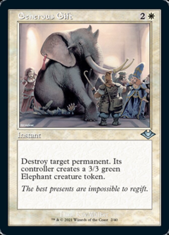 Regalo generoso (Retro) [Modern Horizons 2] 