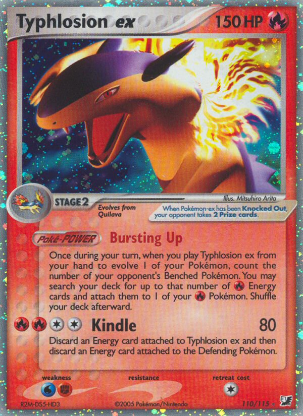 Typhlosion ex (110/115) [EX: Fuerzas invisibles] 