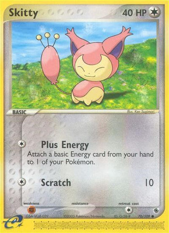 Skitty (70/109) [EX: Rubí y Zafiro] 