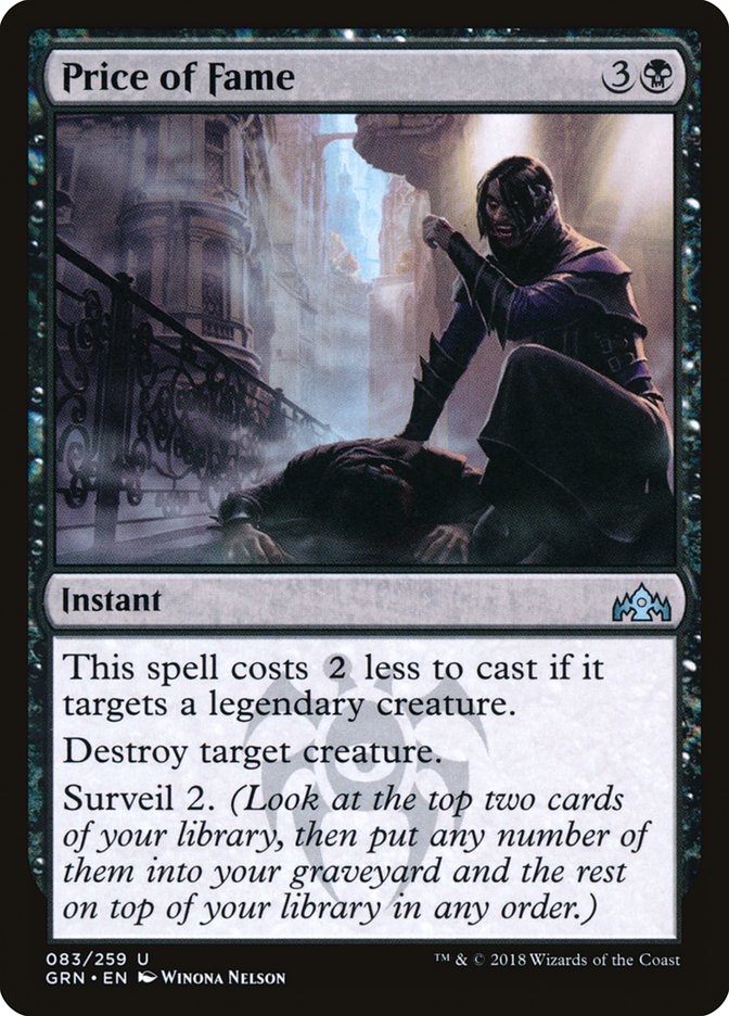 Precio de la fama [Gremios de Ravnica] 