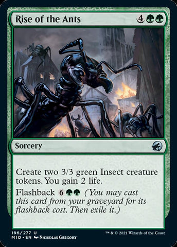 El ascenso de las hormigas [Innistrad: Caza de medianoche] 