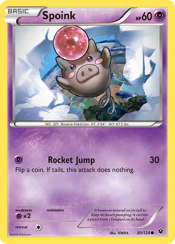 Spoink (30/124) [XY: Destinos en colisión] 