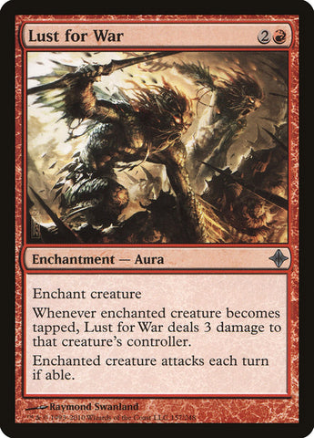 Lujuria por la guerra [El ascenso de los Eldrazi] 