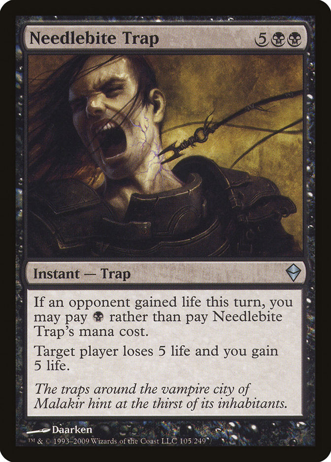 Trampa para mordeduras de aguja [Zendikar] 