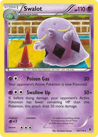 Swalot (38/119) [XY: Fuerzas fantasma] 