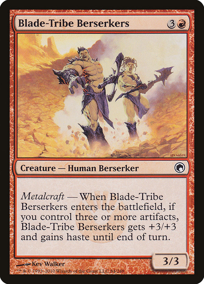 Berserkers de la tribu Blade [Cicatrices de Mirrodin] 