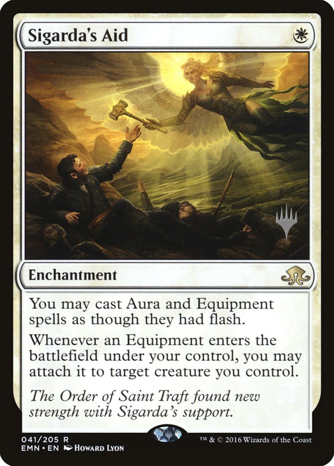 Ayuda de Sigarda (paquete promocional) [Promociones de Eldritch Moon] 