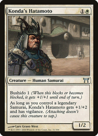 Hatamoto de Konda [Campeones de Kamigawa] 