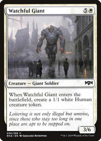 Gigante vigilante [Lealtad de Rávnica] 