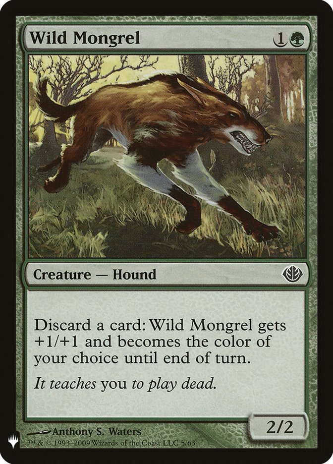 Mongrel salvaje [Potenciador misterioso] 