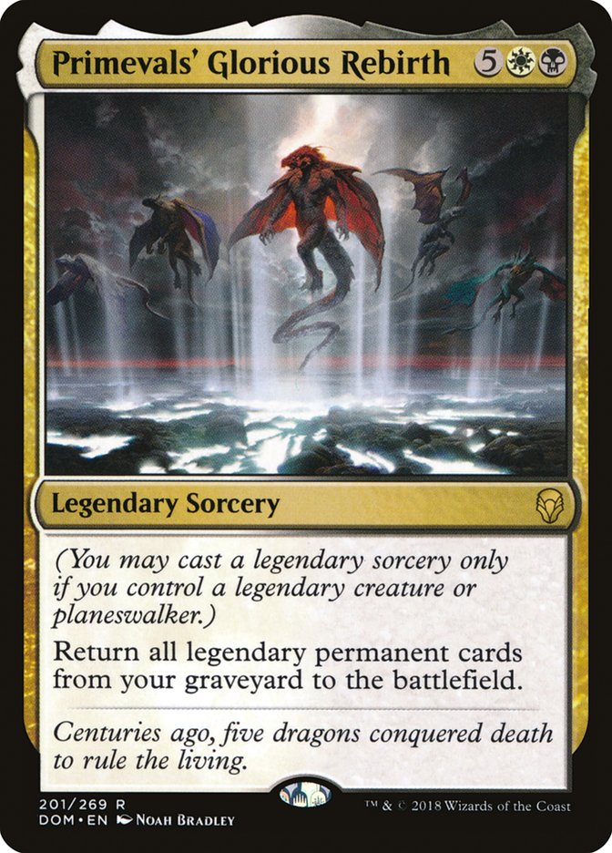 El glorioso renacimiento de los primigenios [Dominaria] 