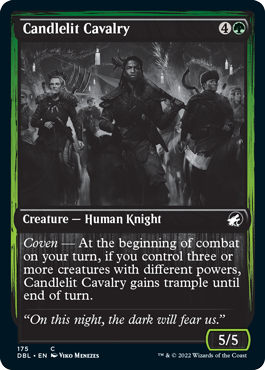 Caballería a la luz de las velas [Innistrad: función doble] 