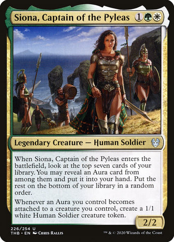 Siona, capitana de los Pyleas [Theros más allá de la muerte] 