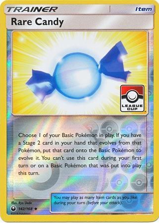 Caramelo raro (142/168) (Promoción de liga) [Sol y luna: Tormenta celestial] 
