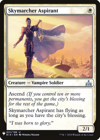 Aspirante a Skymarcher [potenciador misterioso] 