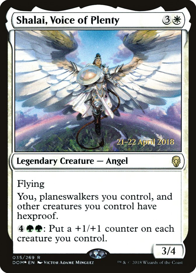 Shalai, Voice of Plenty [Promociones de presentación de Dominaria] 
