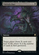 Pacto sobrenatural (arte extendido) [Commander Legends: Battle for Baldur's Gate] 