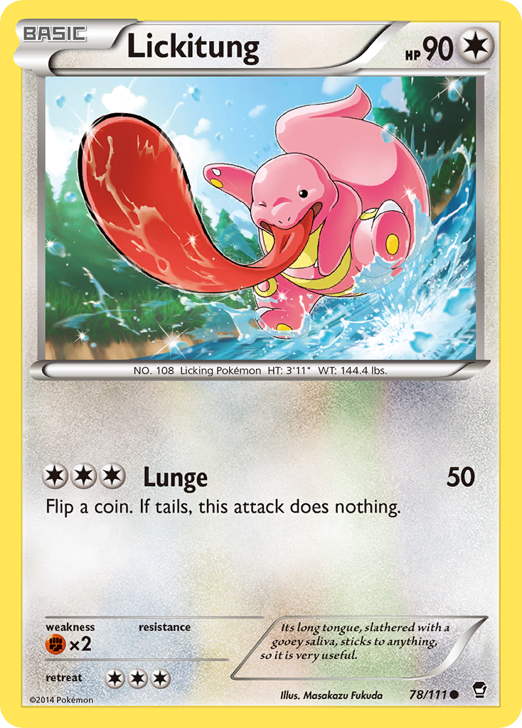 Lickitung (78/111) [XY: Puños furiosos] 