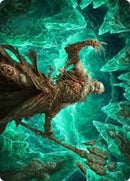 Tarjeta de arte Draugr Nigromante [Serie de arte Kaldheim] 