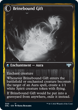 Peinador de salmuera // Regalo ligado a la salmuera [Innistrad: función doble] 