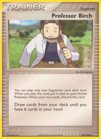 Profesor Birch (80/108) [EX: Guardianes del poder] 