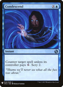 Condescender [Refuerzo misterioso] 