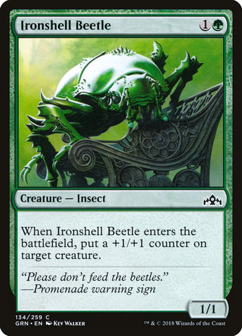 Escarabajo Coraza de Hierro [Gremios de Ravnica] 