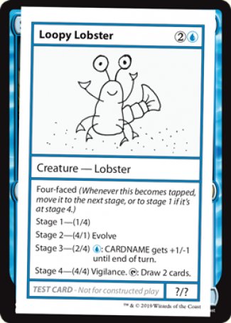 Loopy Lobster (edición 2021) [Tarjetas de prueba de juego Mystery Booster] 