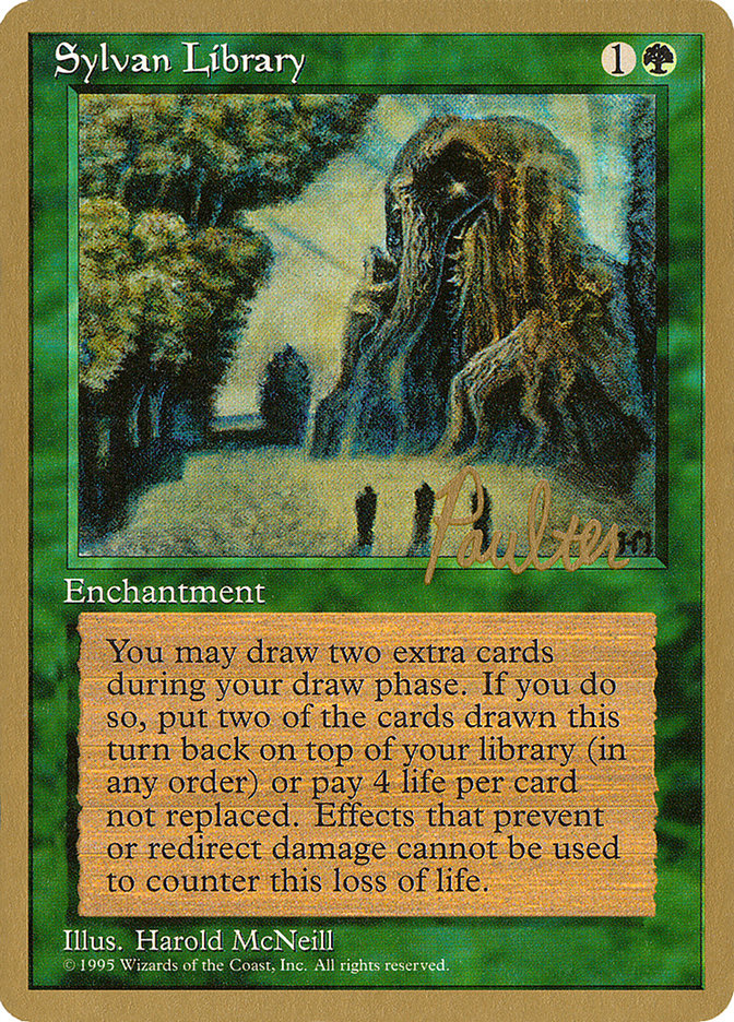 Biblioteca Sylvan (Preston Poulter) [Conjunto de coleccionista Pro Tour] 