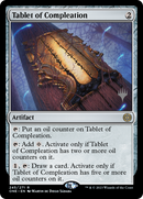 Tableta de finalización (paquete promocional) [Phyrexia: Promociones All Will Be One] 
